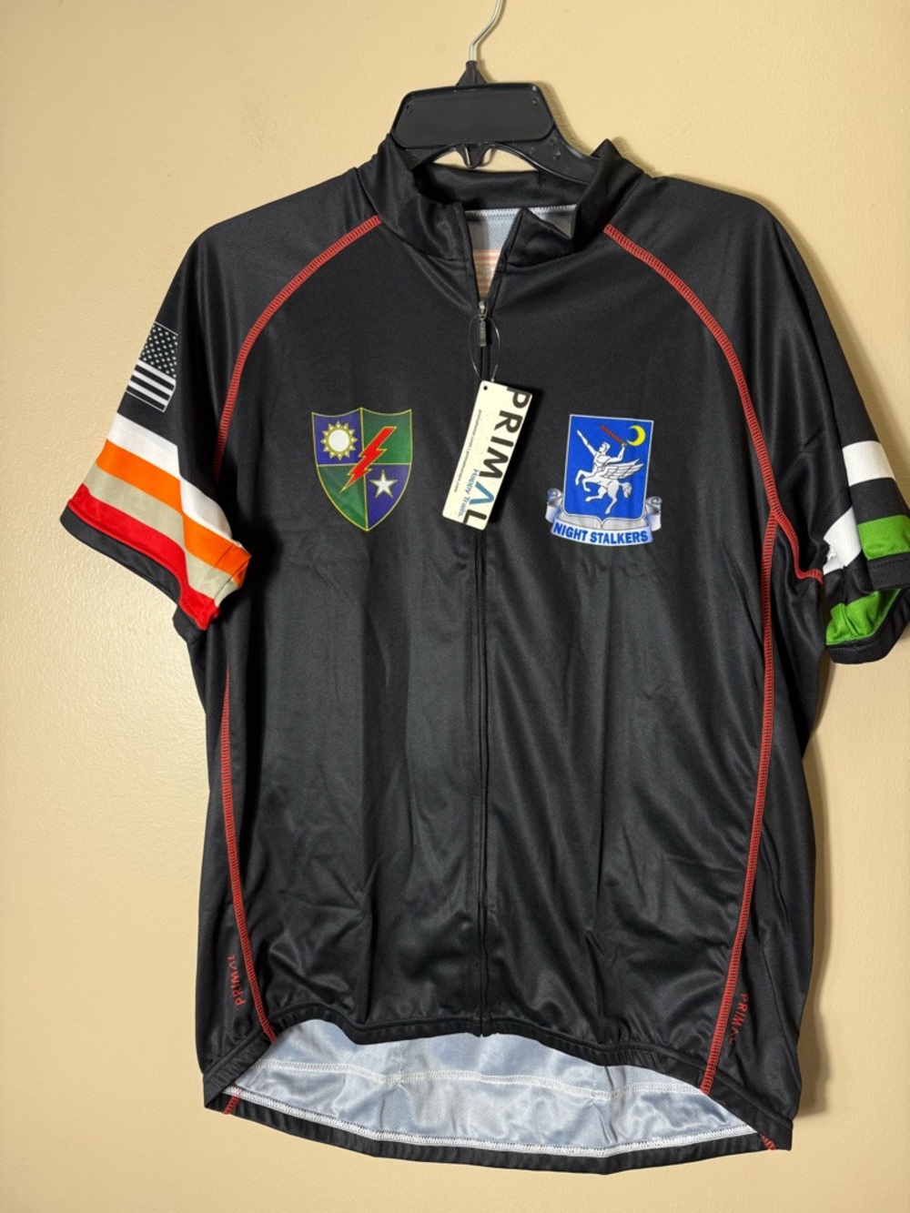 Primal Army Rangers Cycling Jersey XL‎ 1st Battalion Graphic NWT